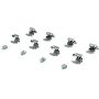 CENTRIC PARTS 105.13910 Posi Quiet Ceramic Brake Pads with Shims and Hardware
