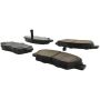 CENTRIC PARTS 105.13940 Posi Quiet Ceramic Brake Pads with Shims and Hardware