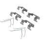 CENTRIC PARTS 105.13940 Posi Quiet Ceramic Brake Pads with Shims and Hardware