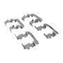 CENTRIC PARTS 105.13971 Posi Quiet Ceramic Brake Pads with Shims and Hardware