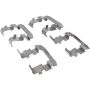 CENTRIC PARTS 105.13971 Posi Quiet Ceramic Brake Pads with Shims and Hardware