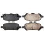 CENTRIC PARTS 105.14020 Posi Quiet Ceramic Brake Pads with Shims and Hardware