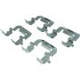 CENTRIC PARTS 105.14040 Posi Quiet Ceramic Brake Pads with Shims and Hardware