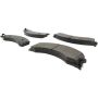 CENTRIC PARTS 105.14110 Posi Quiet Ceramic Brake Pads with Shims and Hardware