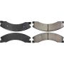 CENTRIC PARTS 105.14110 Posi Quiet Ceramic Brake Pads with Shims and Hardware