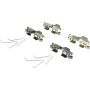 CENTRIC PARTS 105.14230 Posi Quiet Ceramic Brake Pads with Shims and Hardware