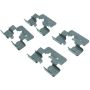 CENTRIC PARTS 105.14301 Posi Quiet Ceramic Brake Pads with Shims and Hardware