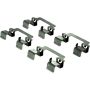 CENTRIC PARTS 105.14302 Posi Quiet Ceramic Brake Pads with Shims and Hardware