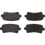 CENTRIC PARTS 105.14302 Posi Quiet Ceramic Brake Pads with Shims and Hardware