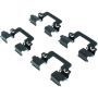 CENTRIC PARTS 105.14330 Posi Quiet Ceramic Brake Pads with Shims and Hardware
