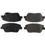 CENTRIC PARTS 105.14440 Posi Quiet Ceramic Brake Pads with Shims and Hardware