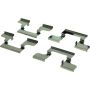 CENTRIC PARTS 105.14650 Posi Quiet Ceramic Brake Pads with Shims and Hardware