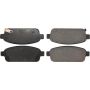 CENTRIC PARTS 105.14681 Posi Quiet Ceramic Brake Pads with Shims