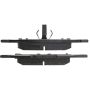 CENTRIC PARTS 105.14980 Posi Quiet Ceramic Brake Pads with Shims and Hardware