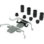 CENTRIC PARTS 105.15040 Posi Quiet Ceramic Brake Pads with Shims and Hardware
