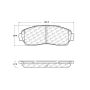 CENTRIC PARTS 105.15210 Posi Quiet Ceramic Brake Pads with Shims and Hardware