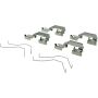 CENTRIC PARTS 105.15211 Posi Quiet Ceramic Brake Pads with Shims and Hardware