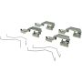 CENTRIC PARTS 105.15211 Posi Quiet Ceramic Brake Pads with Shims and Hardware