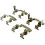 CENTRIC PARTS 105.15390 Posi Quiet Ceramic Brake Pads with Shims and Hardware
