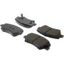 CENTRIC PARTS 105.15430 Posi Quiet Ceramic Brake Pads with Shims and Hardware