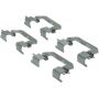 CENTRIC PARTS 105.15430 Posi Quiet Ceramic Brake Pads with Shims and Hardware