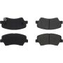 CENTRIC PARTS 105.15430 Posi Quiet Ceramic Brake Pads with Shims and Hardware