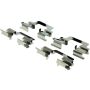 CENTRIC PARTS 105.15470 Posi Quiet Ceramic Brake Pads with Shims and Hardware