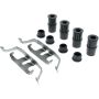 CENTRIC PARTS 105.15610 Posi Quiet Ceramic Brake Pads with Shims and Hardware