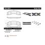 CENTRIC PARTS 105.15651 Posi Quiet Ceramic Brake Pads with Shims and Hardware