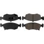CENTRIC PARTS 105.15680 Posi Quiet Ceramic Brake Pads with Shims and Hardware