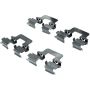 CENTRIC PARTS 105.15690 Posi Quiet Ceramic Brake Pads with Shims and Hardware