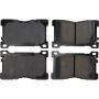 CENTRIC PARTS 105.15760 Posi Quiet Ceramic Brake Pads with Shims and Hardware