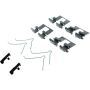 CENTRIC PARTS 105.15850 Posi Quiet Ceramic Brake Pads with Shims and Hardware