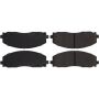 CENTRIC PARTS 105.15890 Posi Quiet Ceramic Brake Pads with Shims and Hardware