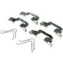 CENTRIC PARTS 105.15920 Posi Quiet Ceramic Brake Pads with Shims and Hardware