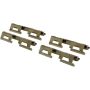 CENTRIC PARTS 105.16020 Posi Quiet Ceramic Brake Pads with Shims and Hardware