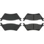 CENTRIC PARTS 105.16020 Posi Quiet Ceramic Brake Pads with Shims and Hardware