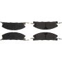 CENTRIC PARTS 105.16111 Posi Quiet Ceramic Brake Pads with Shims and Hardware