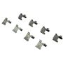 CENTRIC PARTS 105.16120 Posi Quiet Ceramic Brake Pads with Shims and Hardware