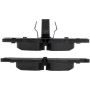 CENTRIC PARTS 105.16130 Posi Quiet Ceramic Brake Pads with Shims and Hardware