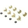 CENTRIC PARTS 105.16280 Posi Quiet Ceramic Brake Pads with Shims and Hardware