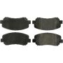 CENTRIC PARTS 105.16401 Posi Quiet Ceramic Brake Pads with Shims and Hardware