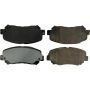 CENTRIC PARTS 105.16403 Posi Quiet Ceramic Brake Pads with Shims and Hardware