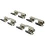 CENTRIC PARTS 105.16461 Posi Quiet Ceramic Brake Pads with Shims and Hardware