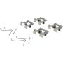 CENTRIC PARTS 105.16470 Posi Quiet Ceramic Brake Pads with Shims and Hardware