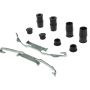 CENTRIC PARTS 105.16530 Posi Quiet Ceramic Brake Pads with Shims and Hardware