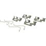 CENTRIC PARTS 105.16540 Posi Quiet Ceramic Brake Pads with Shims and Hardware