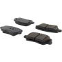 CENTRIC PARTS 105.16590 Posi Quiet Ceramic Brake Pads with Shims and Hardware