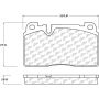 CENTRIC PARTS 105.16630 Posi Quiet Ceramic Brake Pads with Shims and Hardware