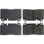 CENTRIC PARTS 105.16630 Posi Quiet Ceramic Brake Pads with Shims and Hardware